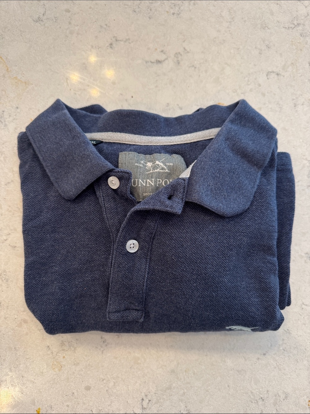 Rodd & Gunn Dark Blue Piqué Polo